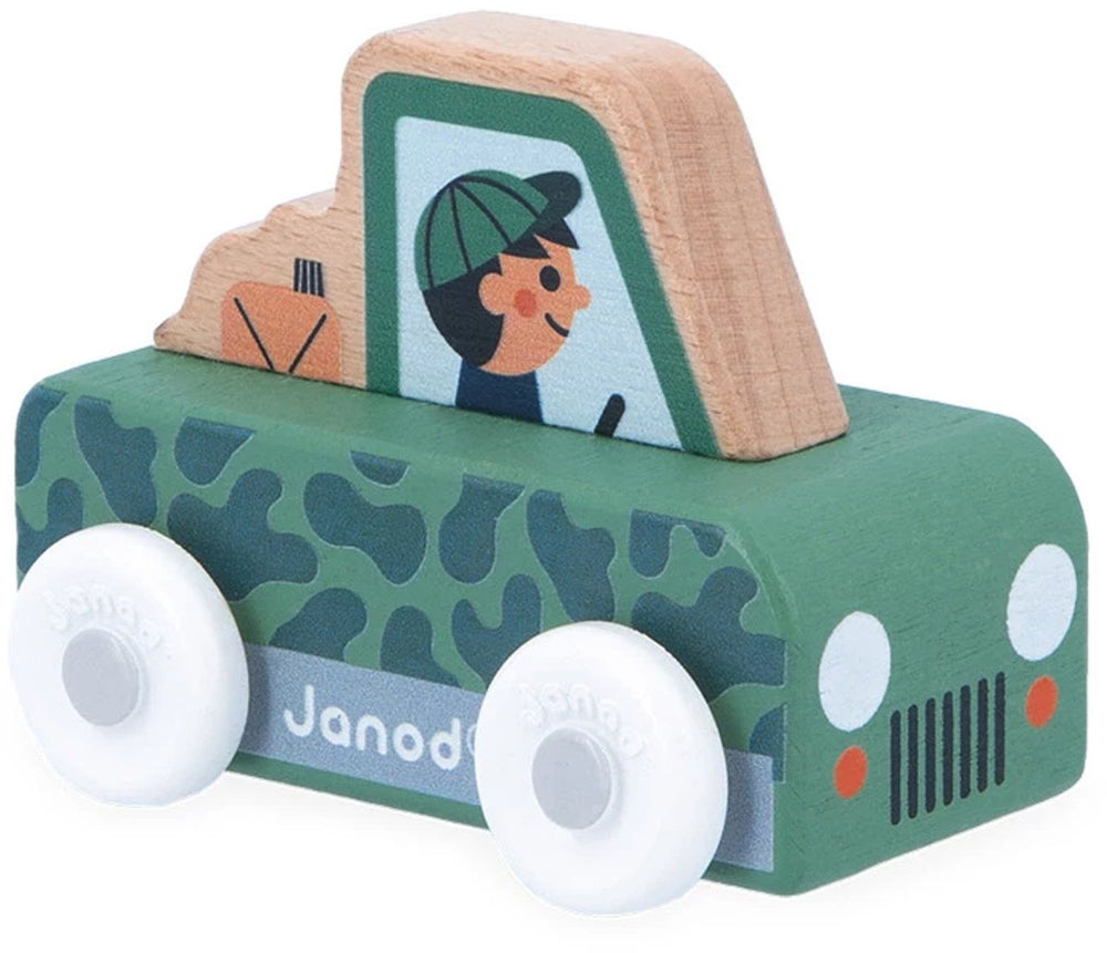 Janod - cross roads - houten safaritruck