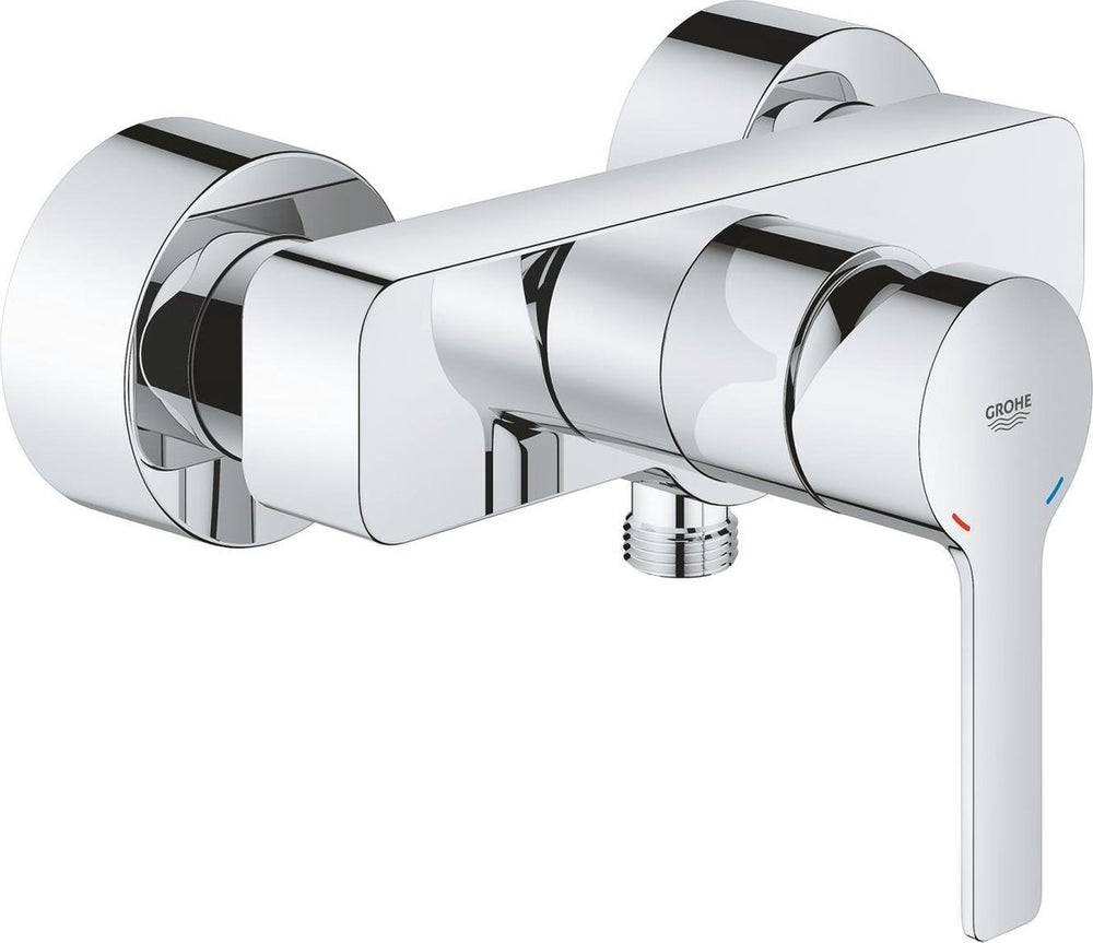 Grohe linaere new douchekraan - mengkraan - wandmontage - 15 cm hartafstand - chroom