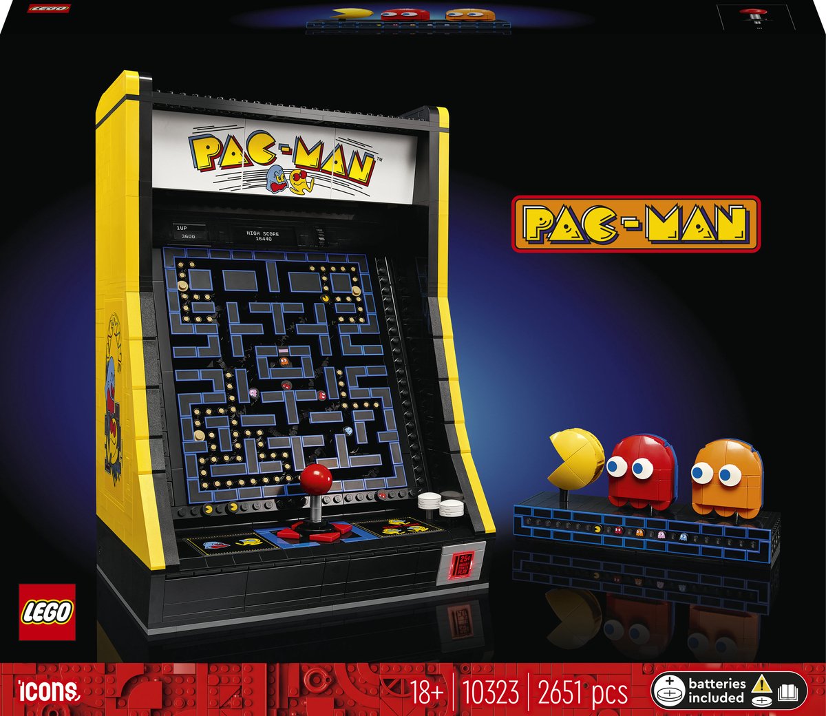 Lego icons pac-man arcade - 10323