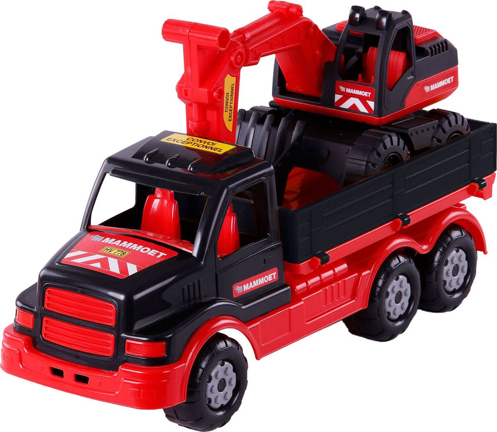 Cavallino mammoet torpedovrachtwagen met graafmachine, 44,5cm
