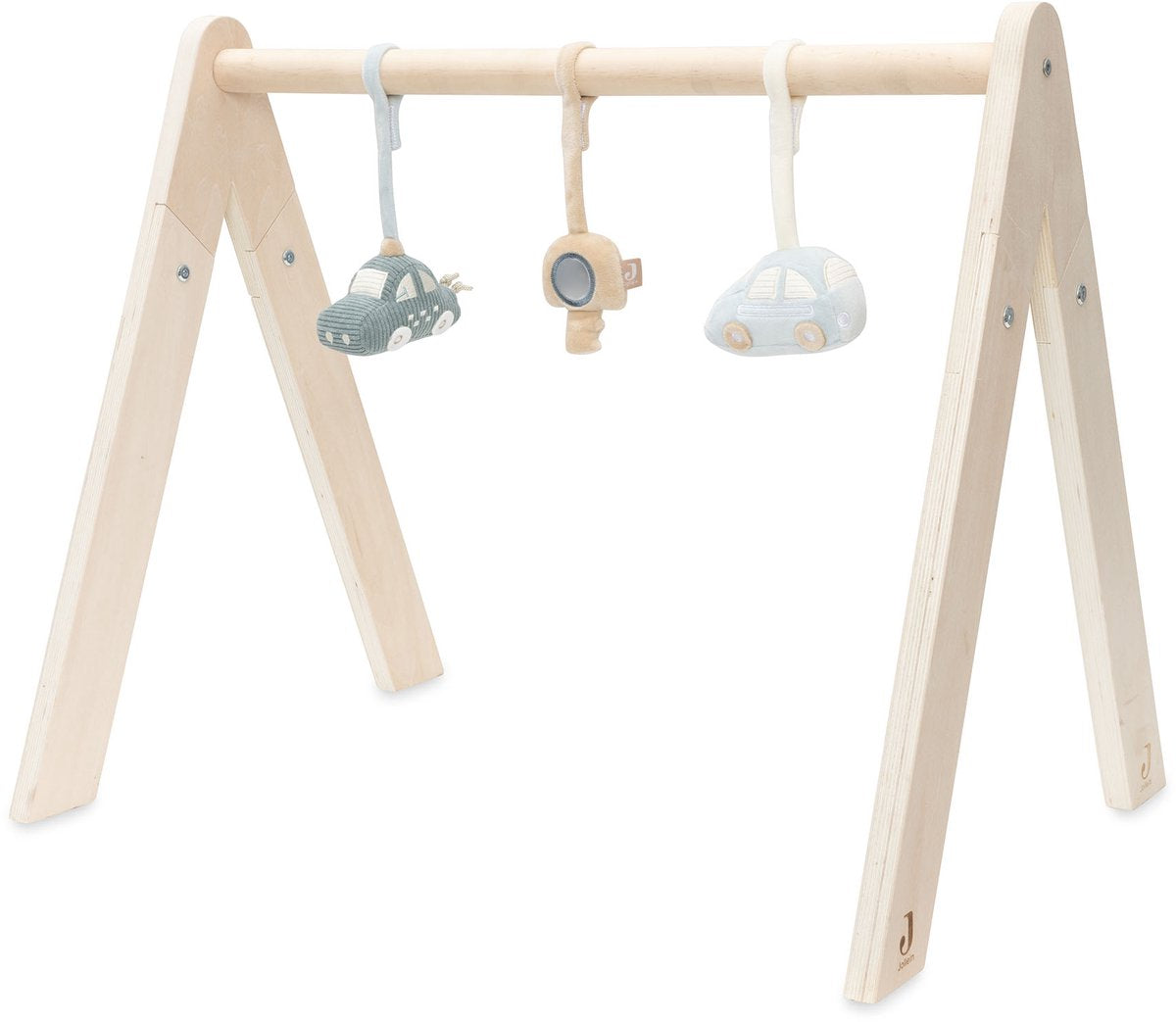 Jollein babygym speeltjes - baby speelgoed hangers - polyester - on the go