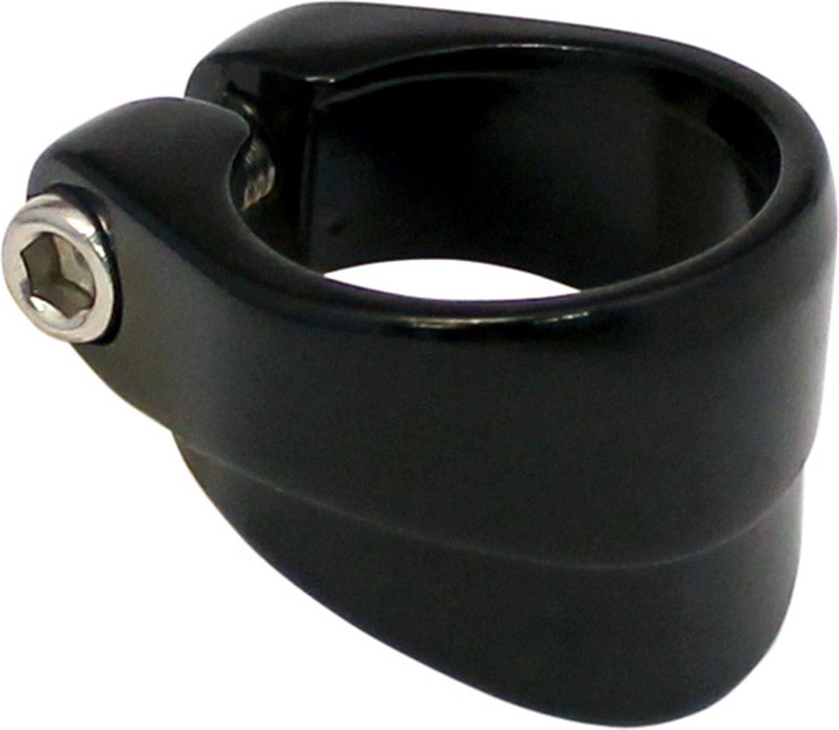 Union zadelpenklem 34,9 mm kraag zwart