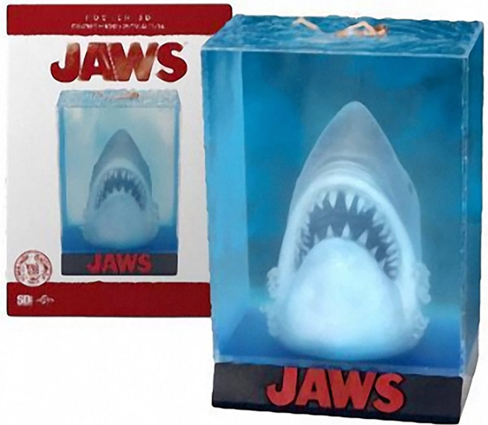 SD Toys Jaws: 3D-filmaffiche 10 inch standbeeld