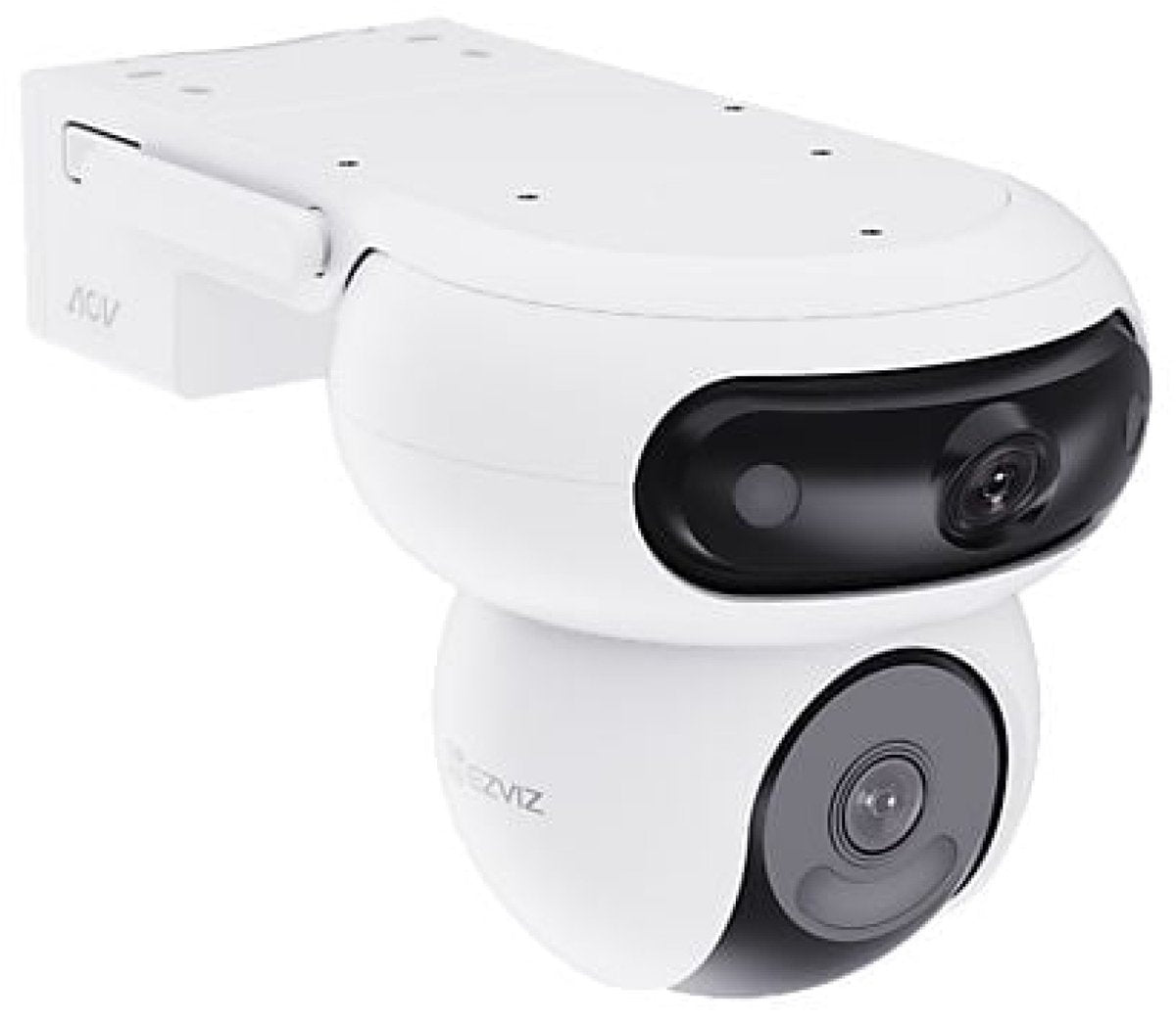 Ezviz hb90x dual 4g wifi 6 – 2k+ dual-lens beveiligingscamera 8w zonnepaneel – 360° pan-tilt- ai detectie - auto tracking – colorfull nachtzicht – sirene spotlight - geen maandkosten