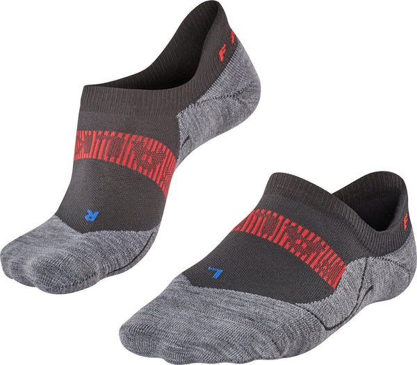 Falke ru4 cool invisible anti-blaar functioneel materiaal hardloopsokken dames zwart - maat 35-36