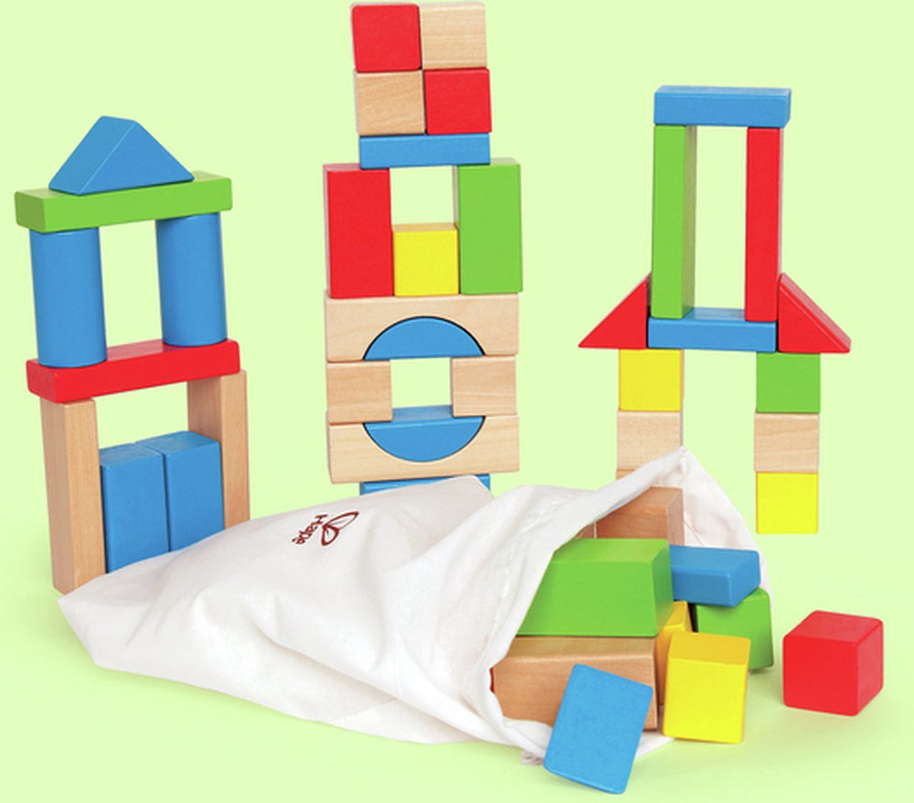 Hape houten blokken