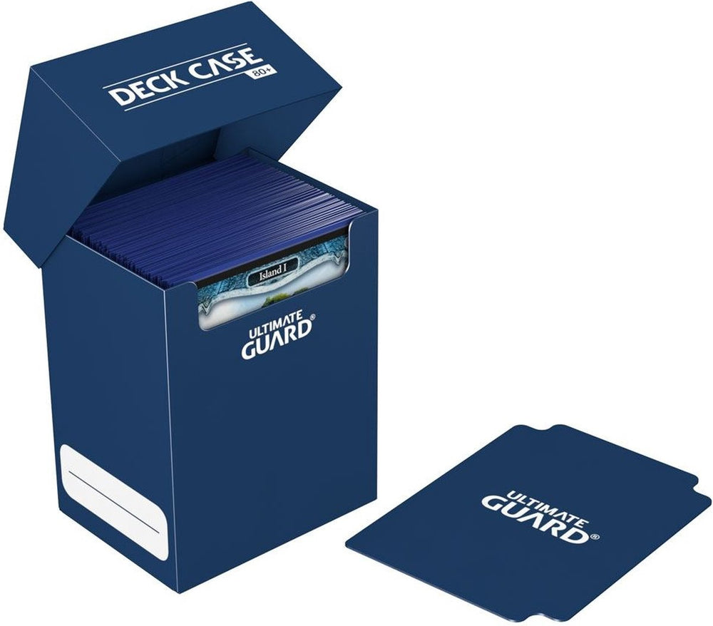 Ultimate guard deck case 80+ - blue