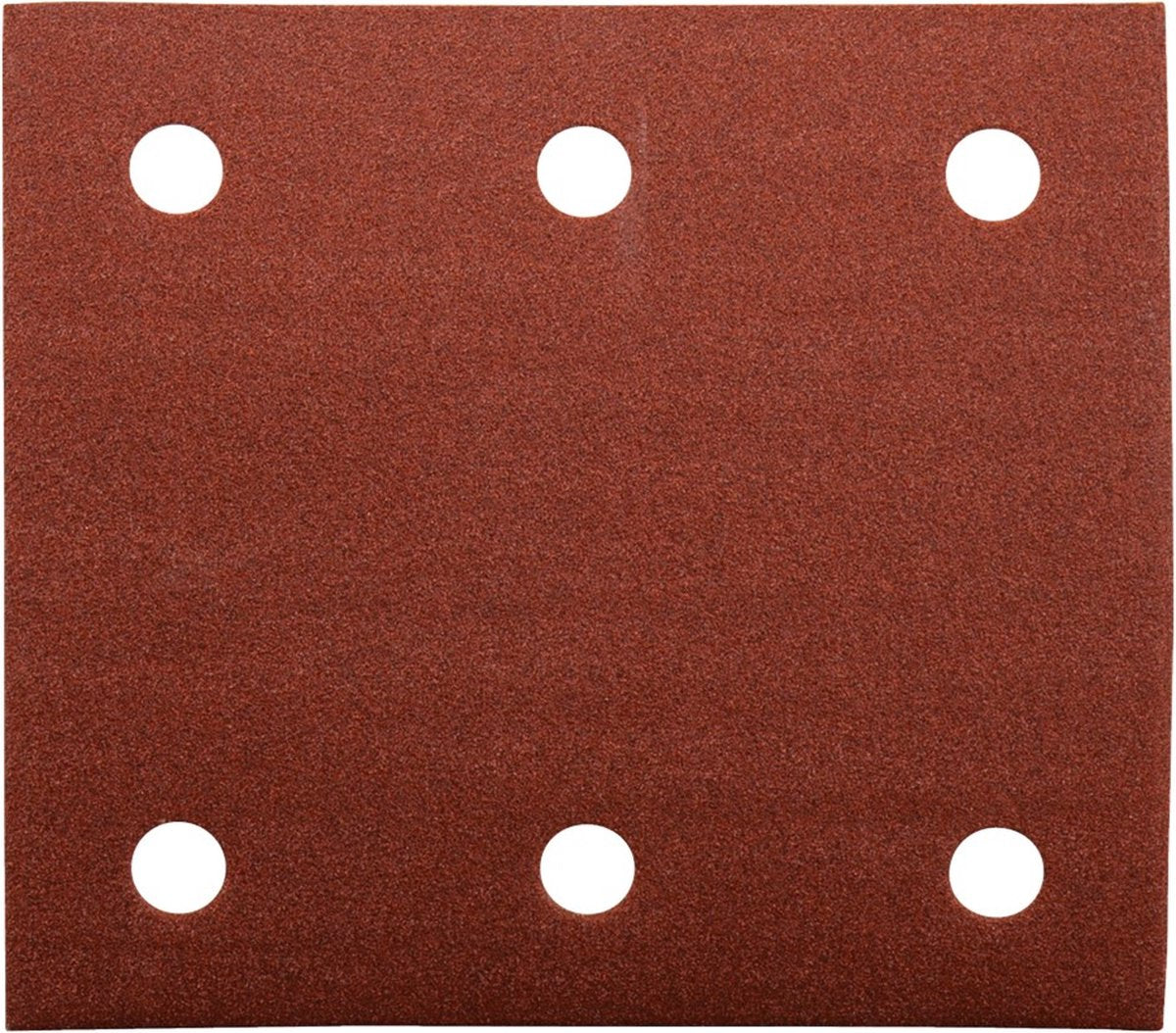 Makita p-33130 schuurvel red - vlak schuurvel - delta schuurvel - velcro - klittenband - k150 - 114 x 102mm (10stuks)