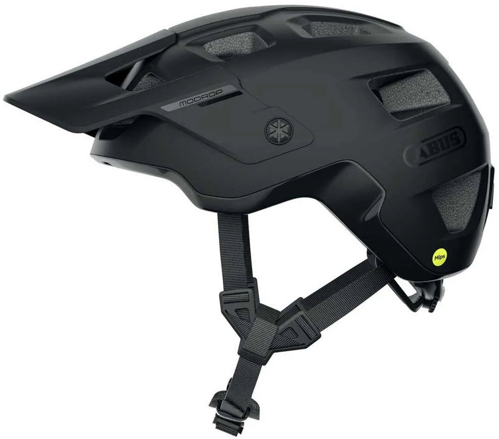 Abus helm modrop mips fluweel zwart m 54-58cm
