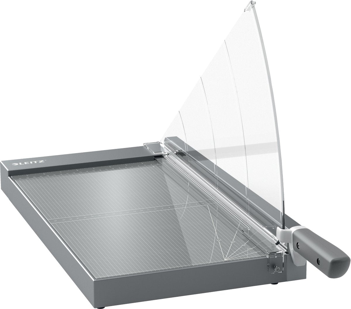 Leitz precision office pro snijtafel a3 met mesbeveiliging en lichttechnologie voor kantoor - snijdt tot 25 a4-vel - antraciet