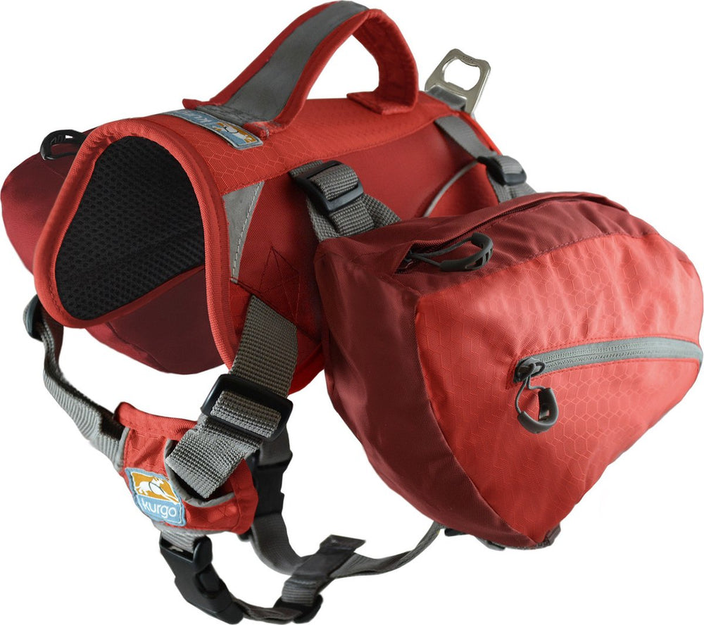 Kurgo baxter hondenrugzak - hondendraagzak - rood 13.5 tot 38.5 kg