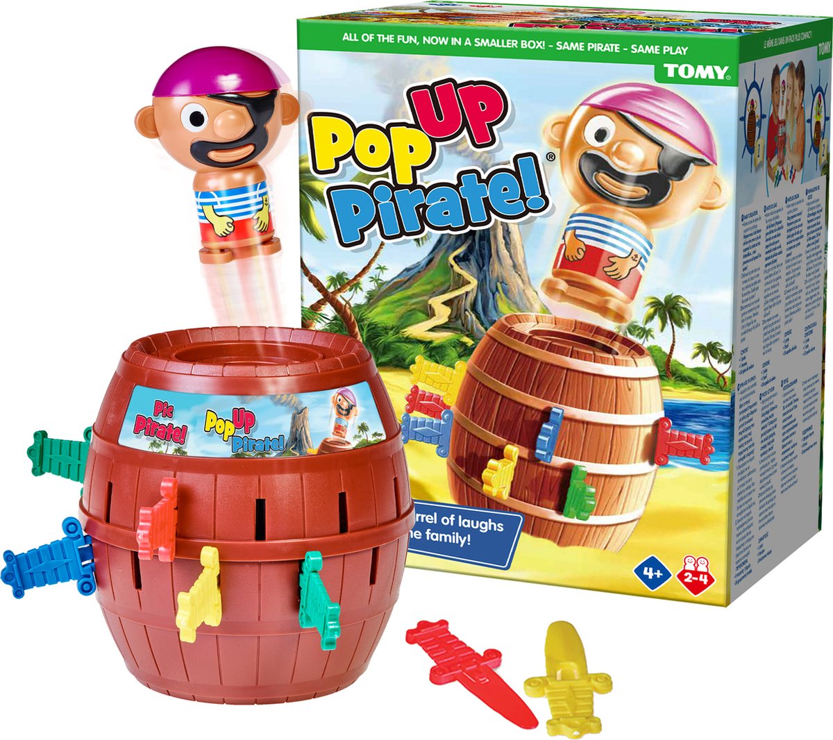 Tomy pop up piraat - kinderspel