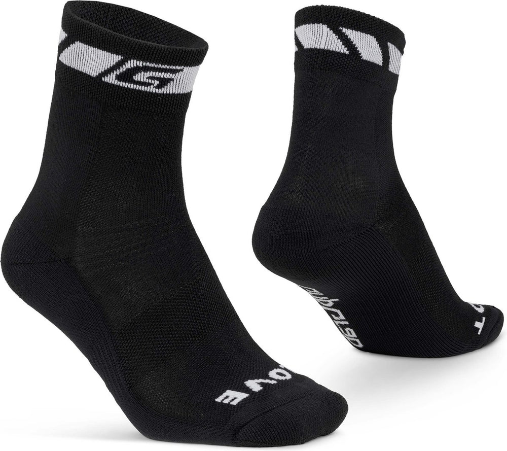 Gripgrab - lente herfst fietssokken thermo overganssokken - zwart - unisex - maat s