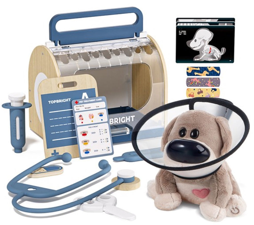 Topbright care pets dr. dog interactieve verzorging knuffel - winner baby innovation award 2026