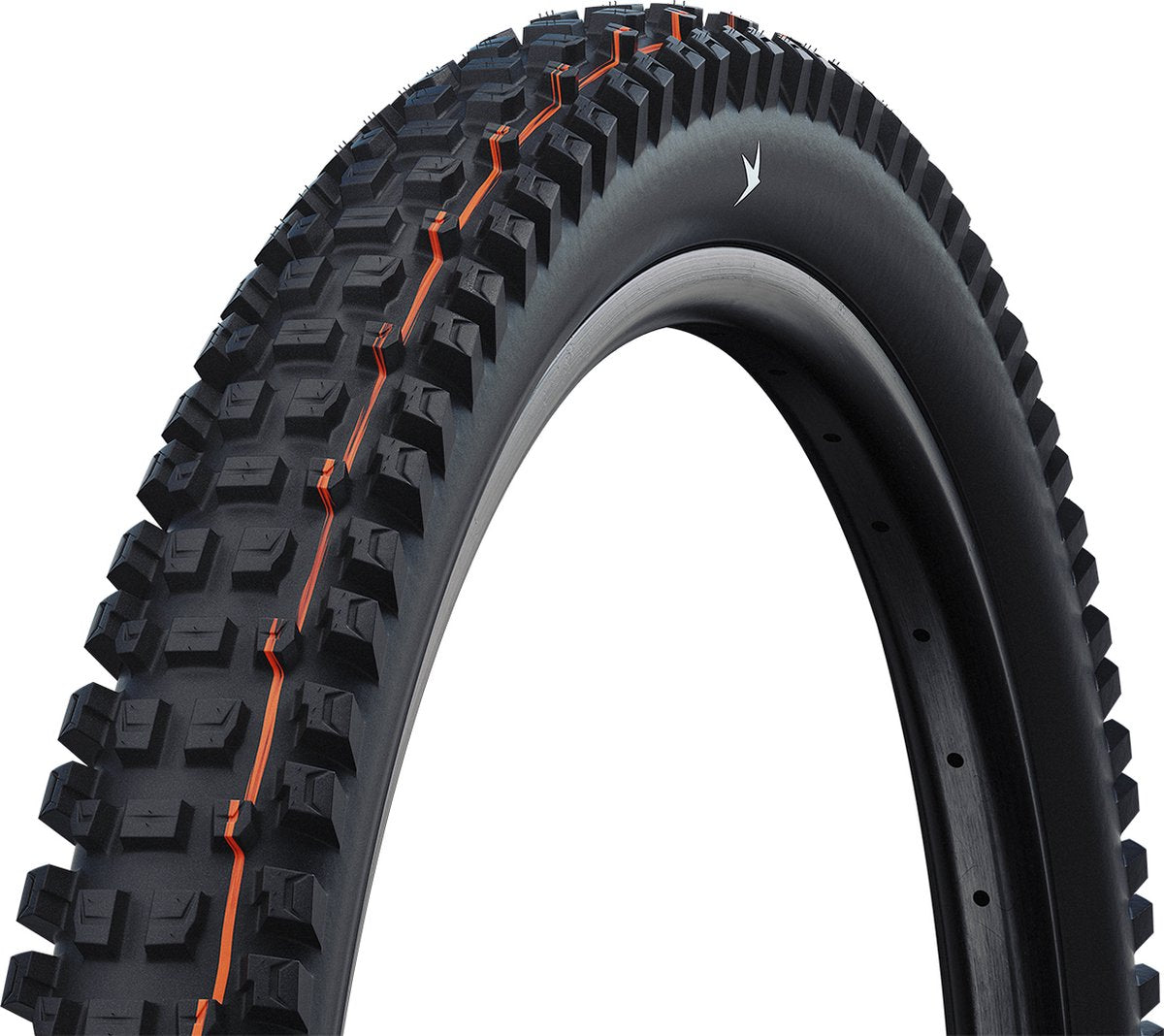 Schwalbe albert gravity pro 27.5x2.60 (65-584) folding evolution line soft black