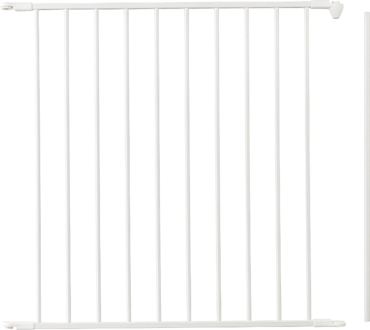 Babydan flex uitbreiding 72cm - verlengstuk - wit