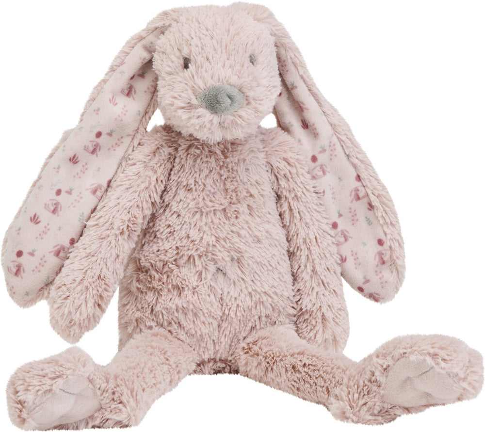 Happy horse graphic konijn richie knuffel 28 cm - oudpaars - baby knuffel