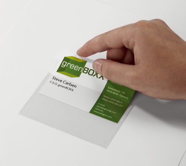 Durable pocketfix doos van 100 stuks | binnenft 90 x 57 mm