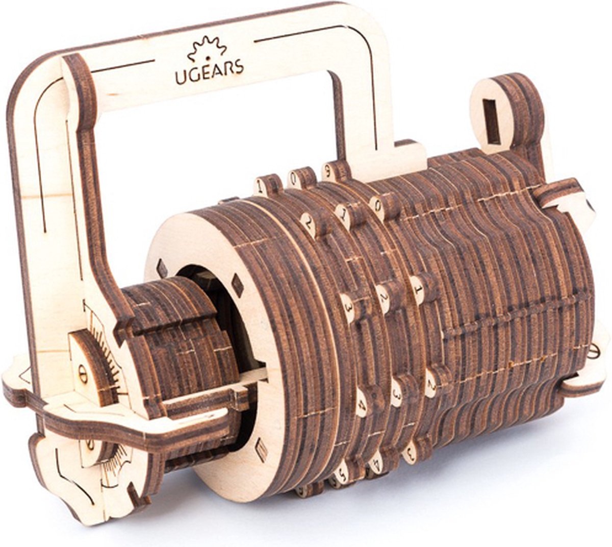 Ugears houten modelbouw - combinatieslot