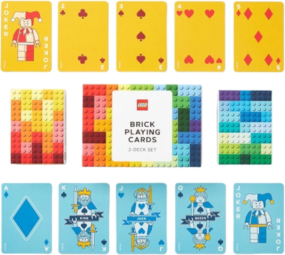 Lego - speelkaarten 'brick'