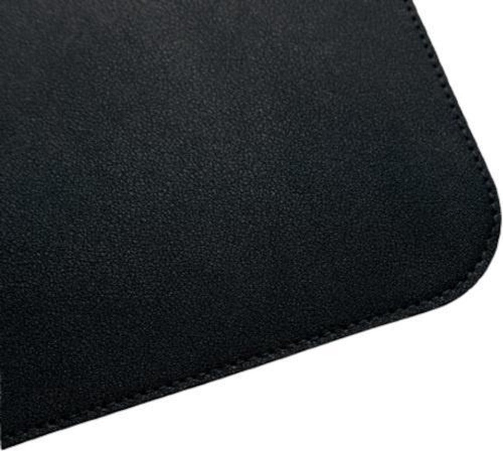 Sigel bureauonderlegger - 80 x 30 cm - zwart rood - dubbelzijdig - si-sa603