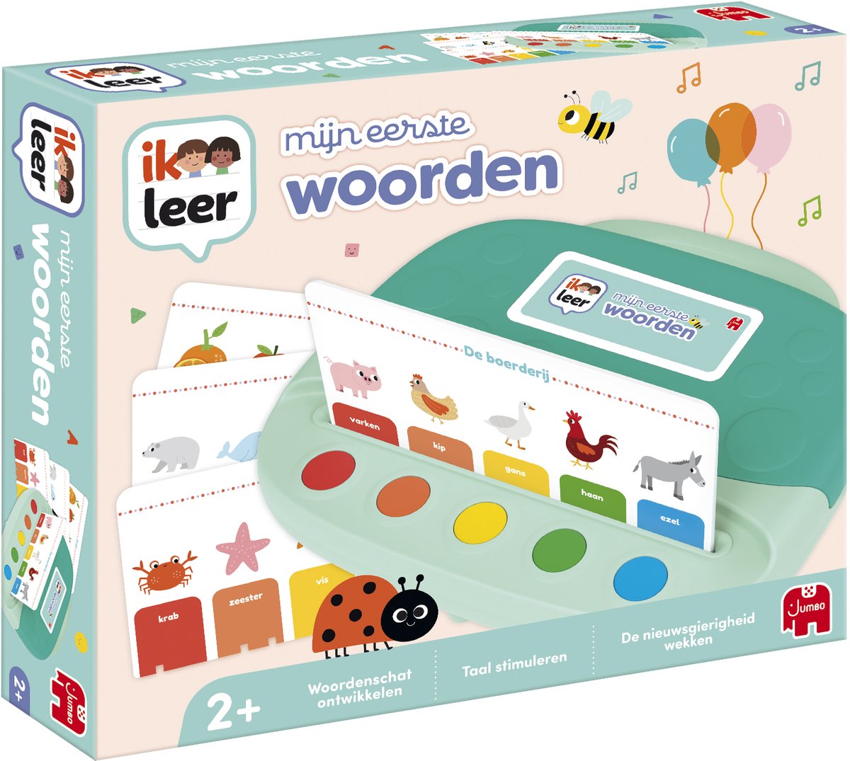 Ik leer jumbo - - mijn eerste woorden - educatief speelgoed vanaf 2 jaar