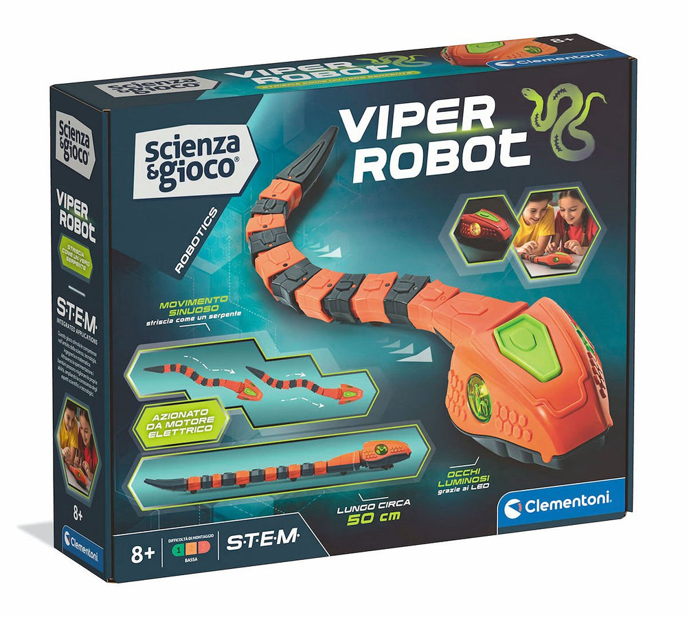 Clementoni wetenschap spel robotslang