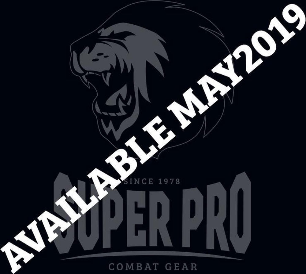 Super pro combat gear talent (kick)bokshandschoenen goud zwart 8oz