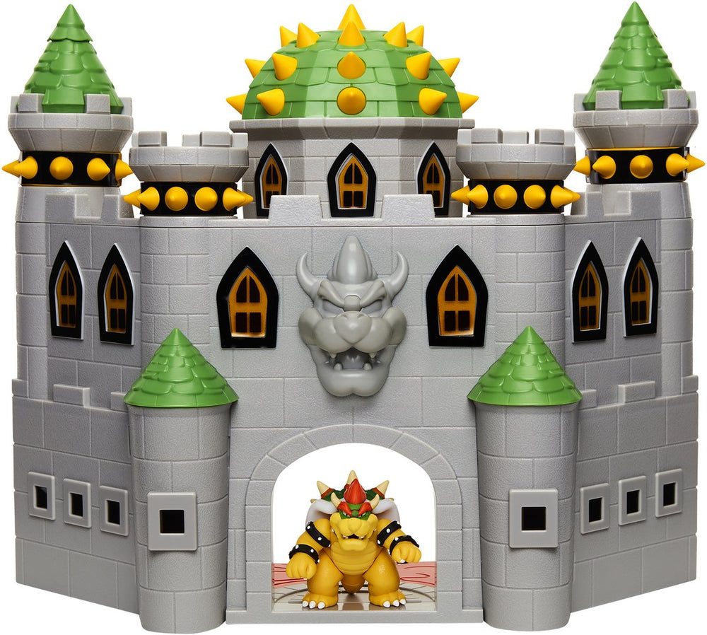 Jakks super mario het kasteel van bowser - speelset met geluid