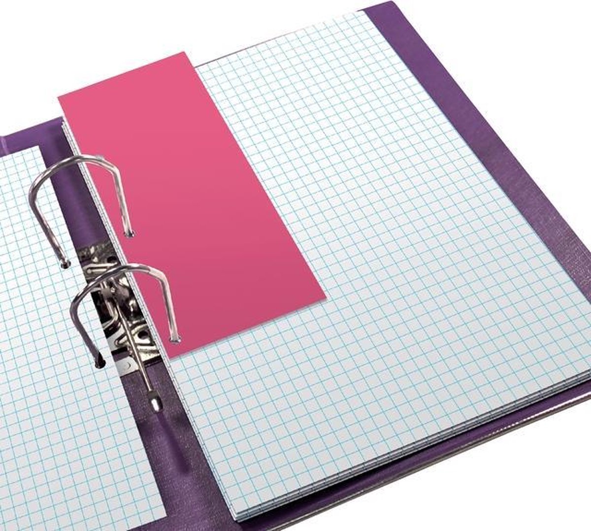 Oxford scheidingsstrook duo 240x105mm roze 60st