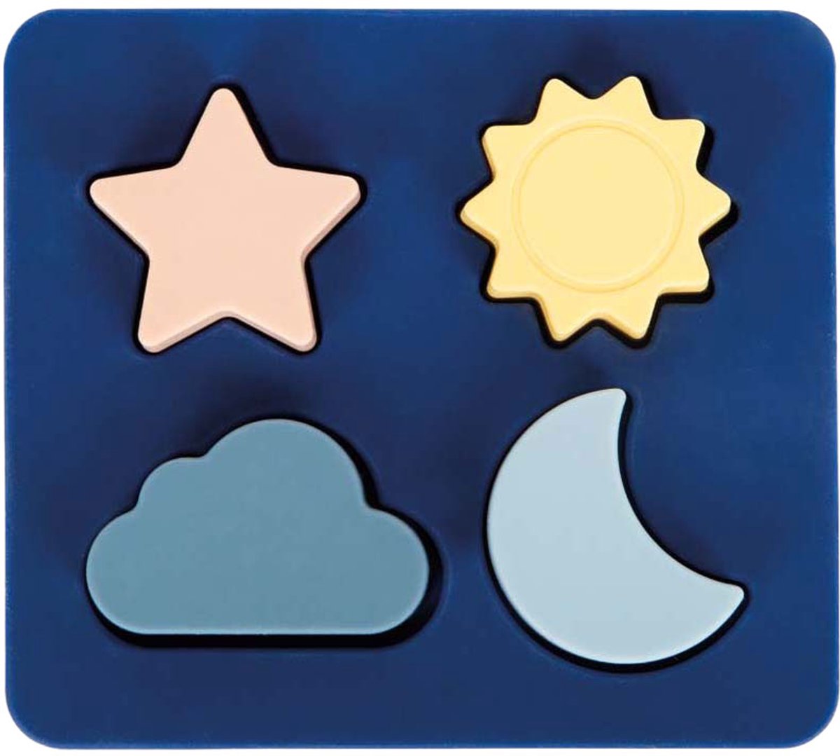 Small foot - siliconen puzzel
