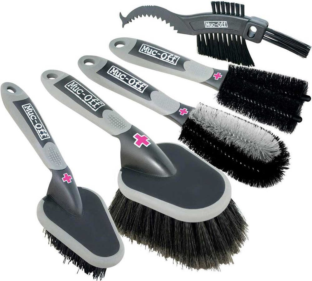 Muc-off fiets motor borstelset - 5 delig