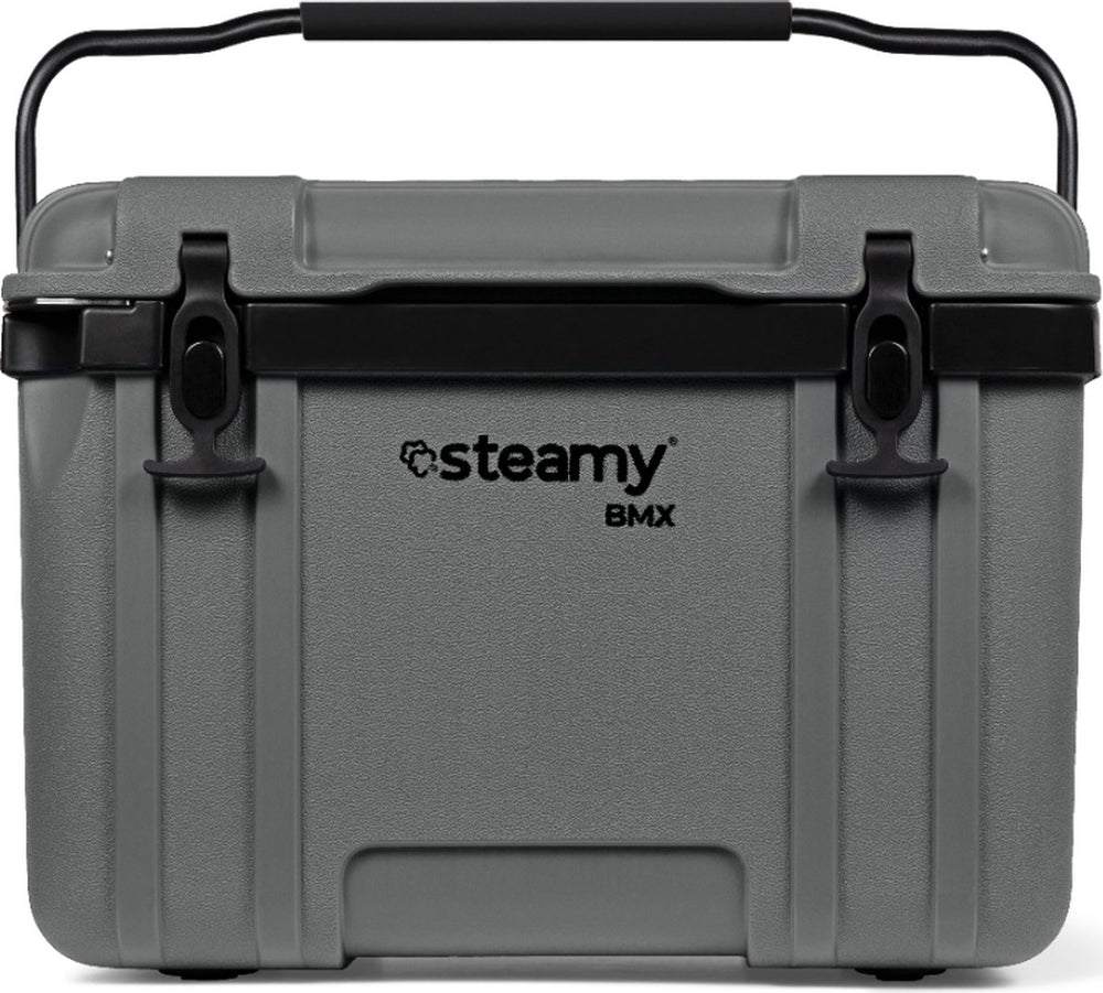 Steamy bmx 26 - koelbox voor op de bouw - 26 liter - grijs