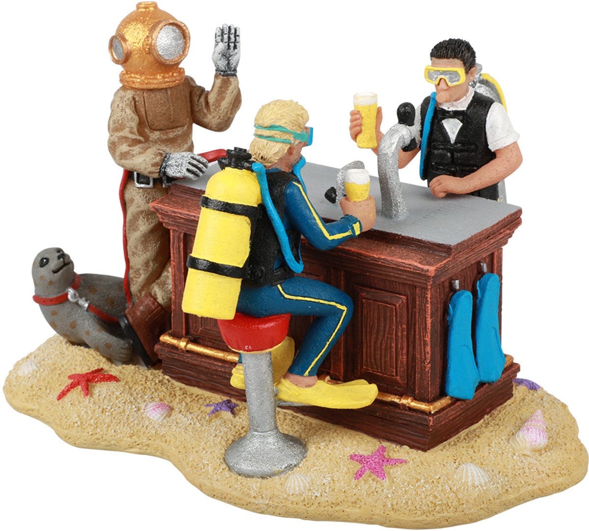 Aqua della scuba bar 16x11x10cm meerkleurig