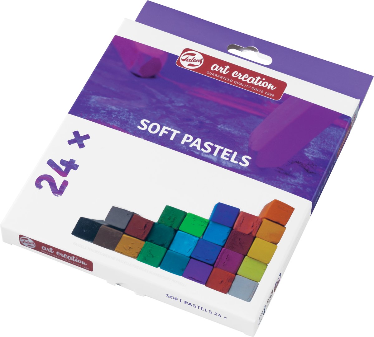 Talens kunstcreatie softpastelset 24