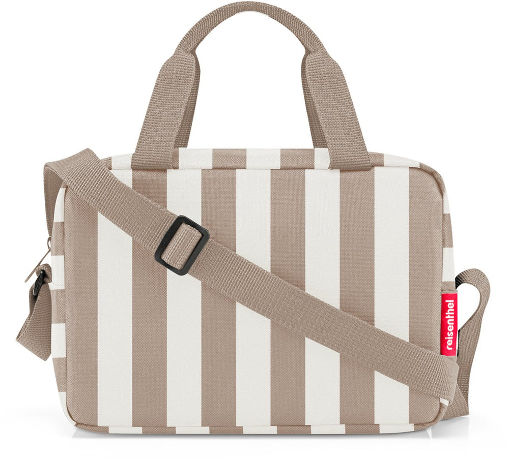 Reisenthel coolerbag to-go koeltas - 3l - summerstripes coffee zand