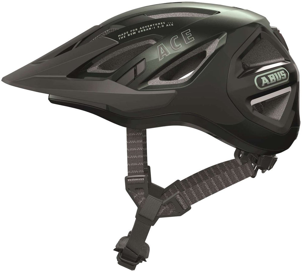 Abus Helm Urban-I 3.0 ACE mosgroen M 52-58cm