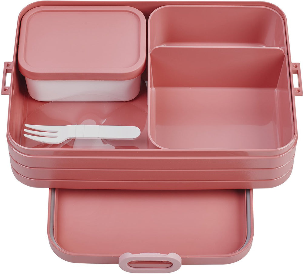 Mepal bento lunchbox large - broodtrommel - 8 boterhammen - vivid mauve