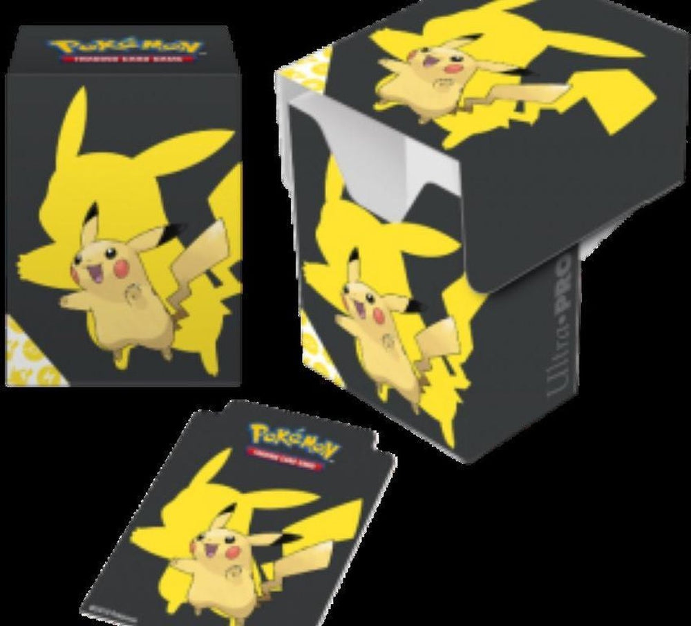 Ultrapro ultra pro - pokémon tcg - full view deck box - pikachu 2019
