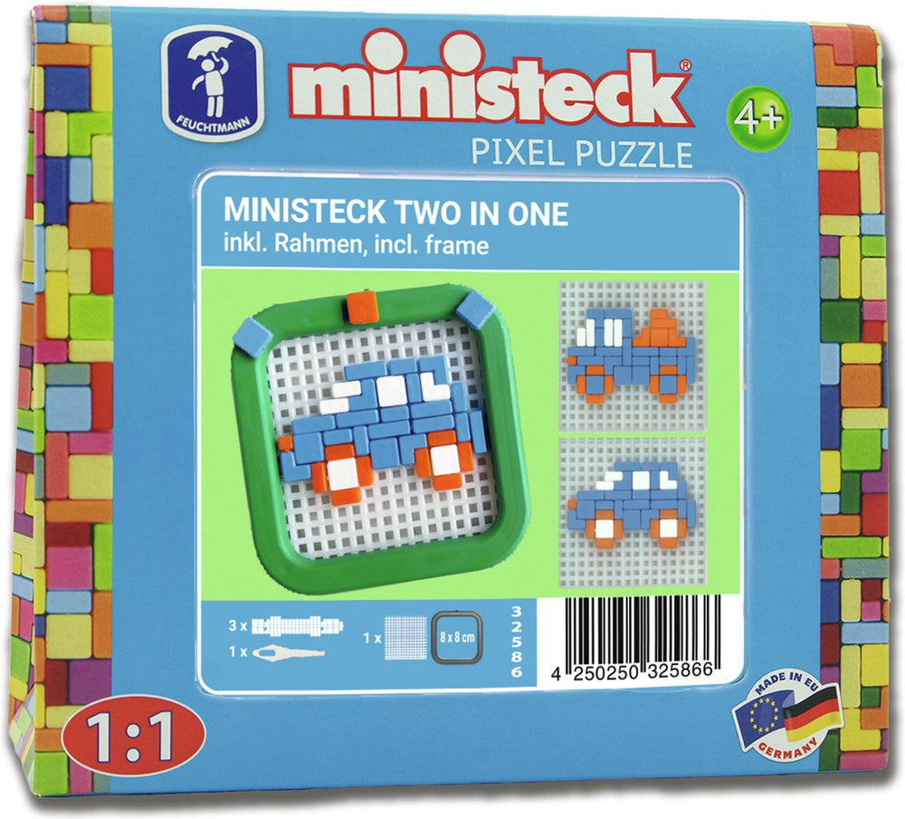 Ministeck Set, 130st. (met fotolijst)