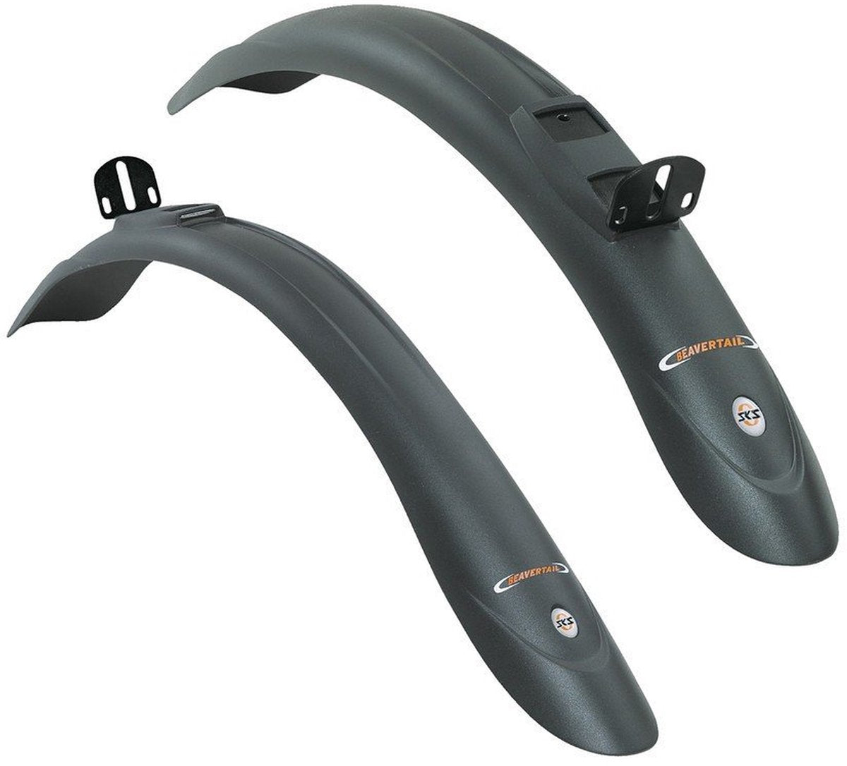 Paire de garde-boue SKS imprimé Beavertail 26 28 uni. noir