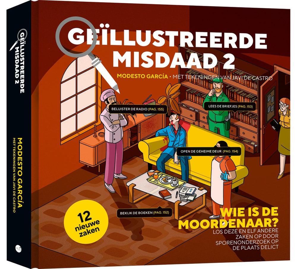 Geïllustreerde misdaad 2 puzzelboek