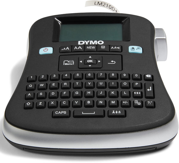 Dymo desktop labelprinter | labelmanager 210d herlaadbare handheld labelmaker | qwerty-toetsenbord | gebruiksvriendelijke, smart-one-touch-toetsen en groot scherm | voor organisatie thuis en op kantoor