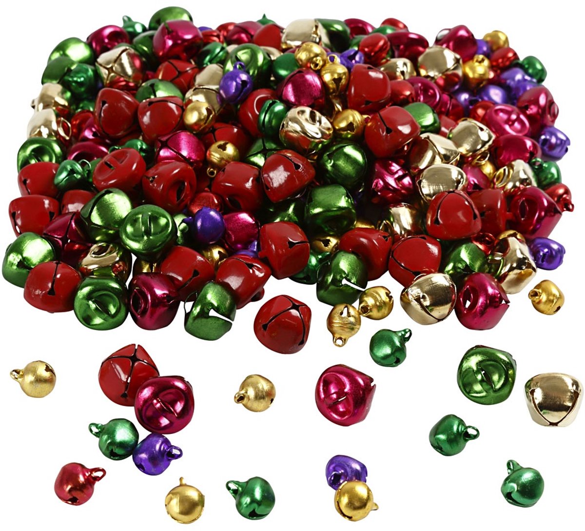Creativ company https: www.cchobby.nl belletjes-d-10-14-mm-metallic-kleuren-320-div-1-doos