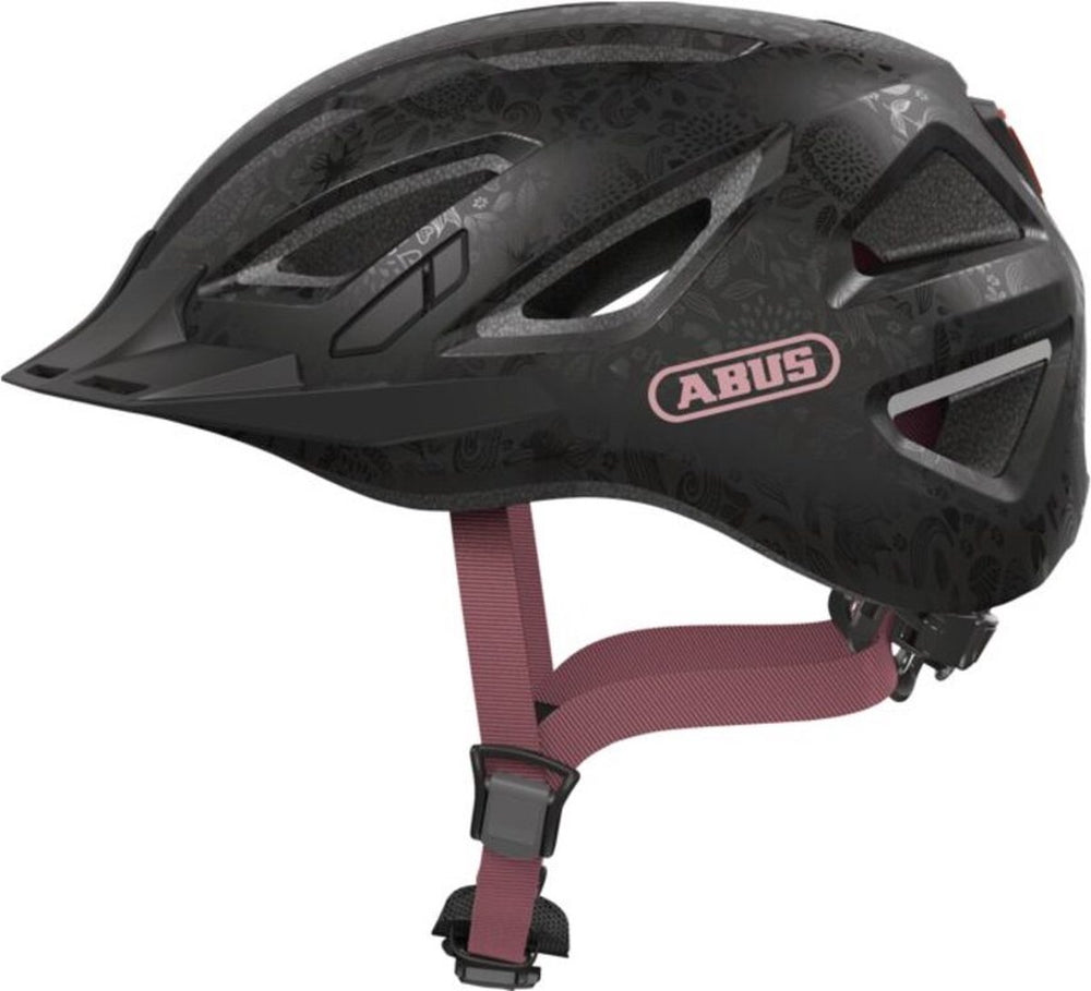 Abus helm Urban-I 3.0 flower art M 52-58cm