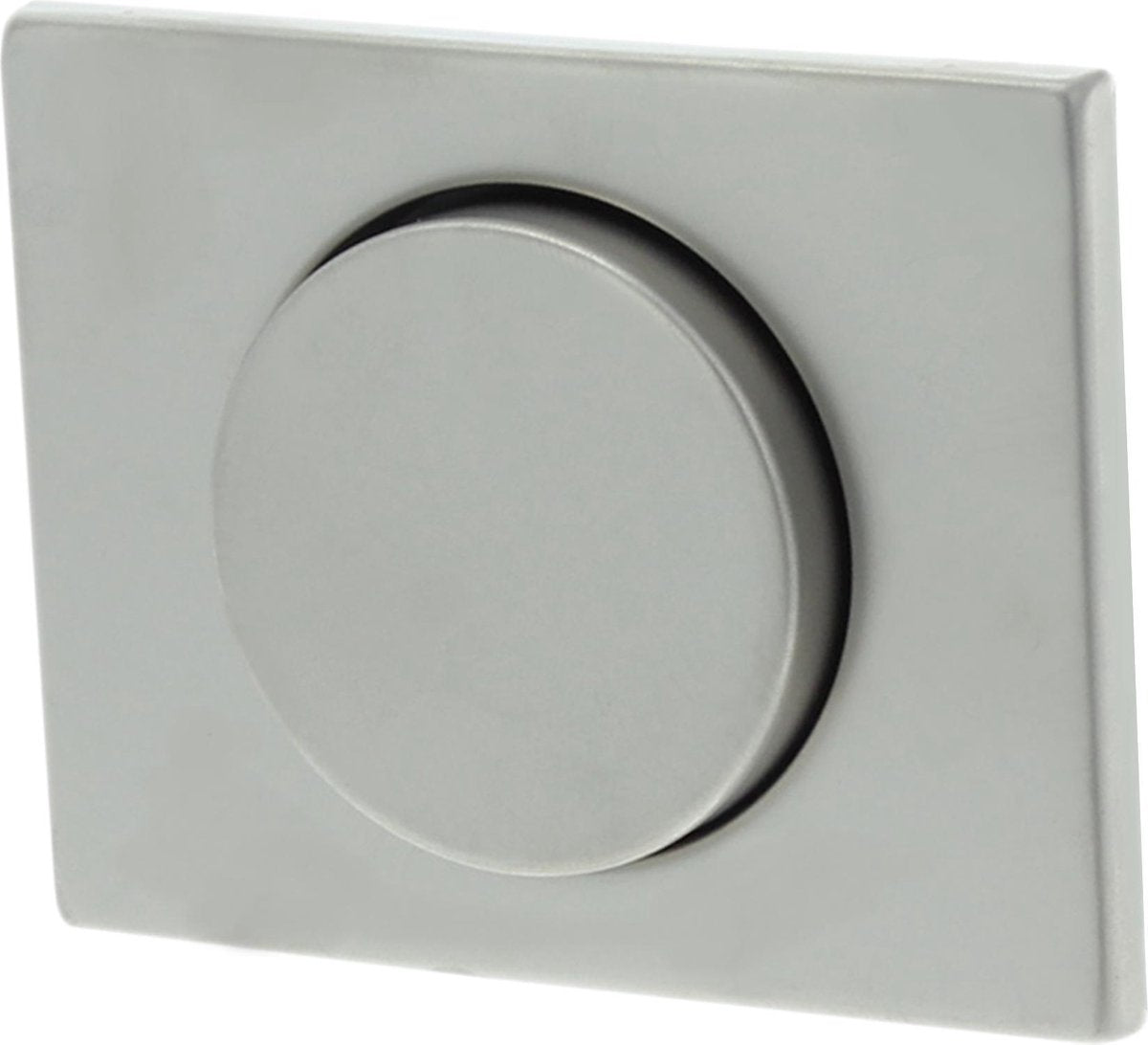 Berker k5 centraalplaat met knop voor dimmer rvs