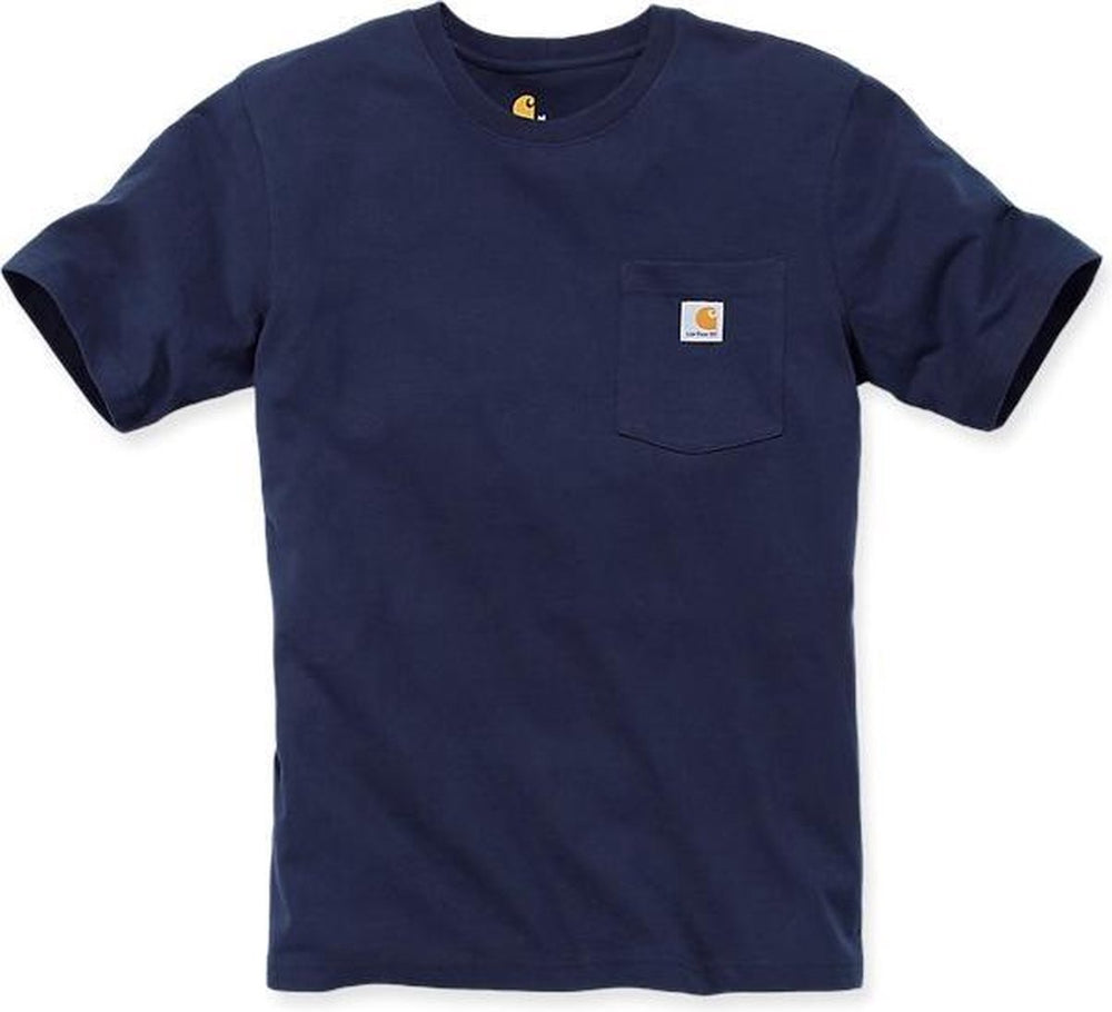 Carhartt 103296 workwear pocket t-shirt - relaxed fit - navy - s
