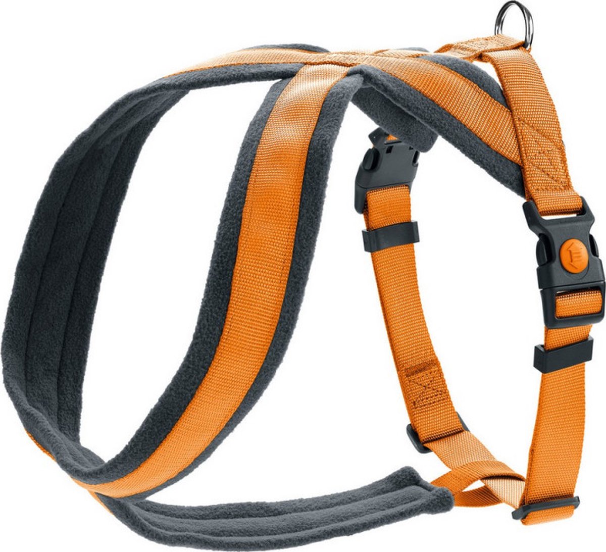 Hunter hondentuigje london comfort 52-62 cm oranje maat s m