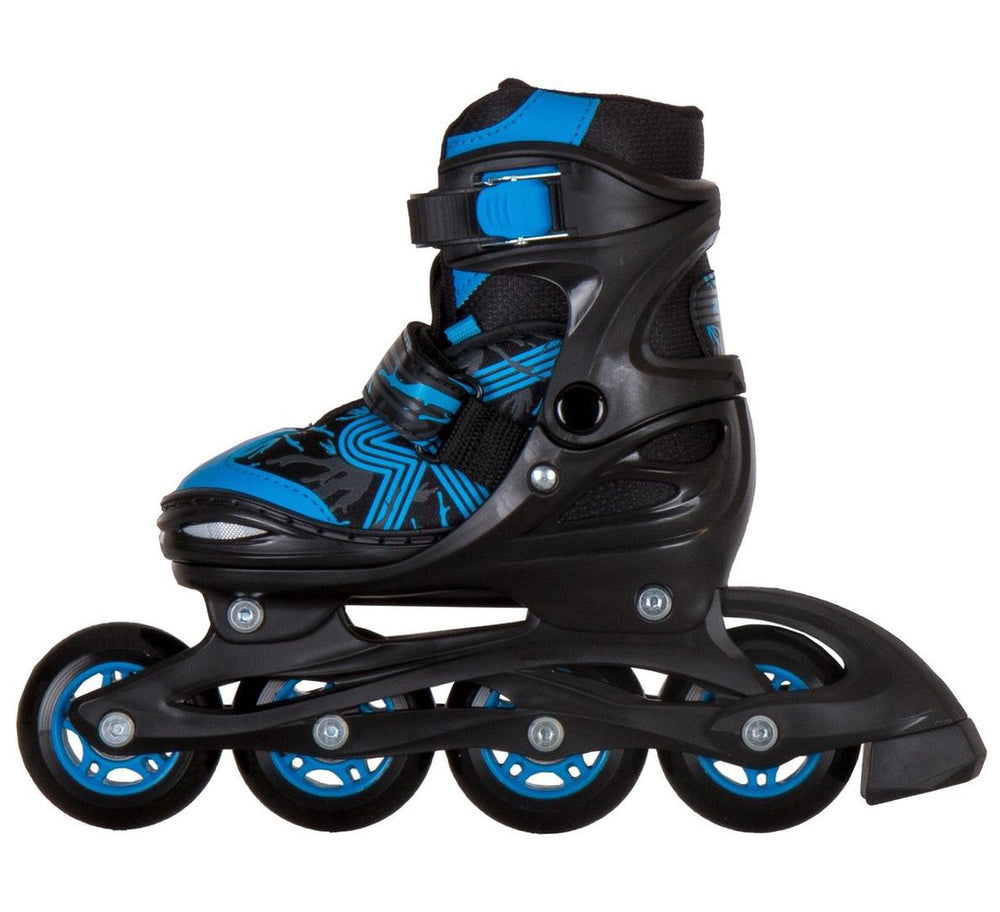 Inline skates Jokey 3.0 softboot 82A zwart maat 38-41