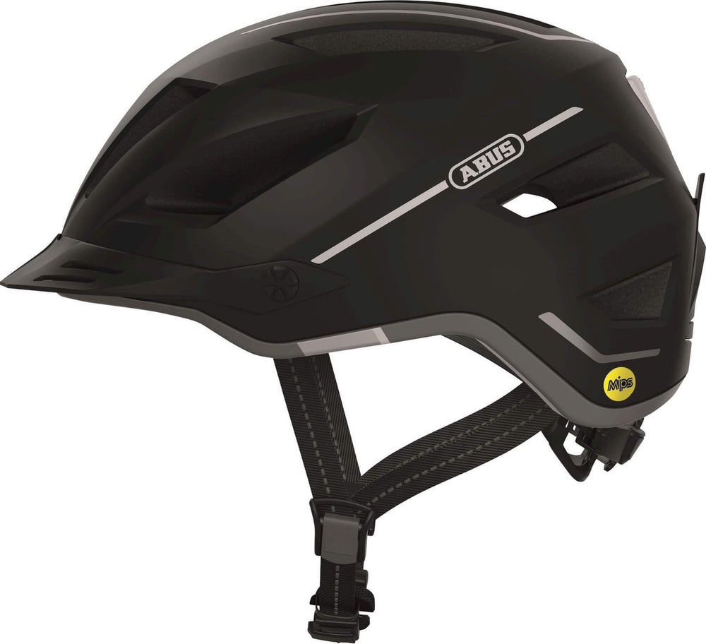 Abus stuurstand Pedelec 2.0 MIPS fluweel Zwart L 56-62cm